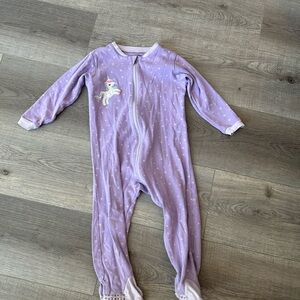 10/20$ TUFFY Footie/Footed Sleeper/pyjama with Grips Size 18m